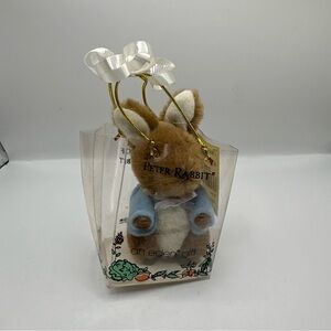 Peter Rabbit Plush Toy with Blue Jacket